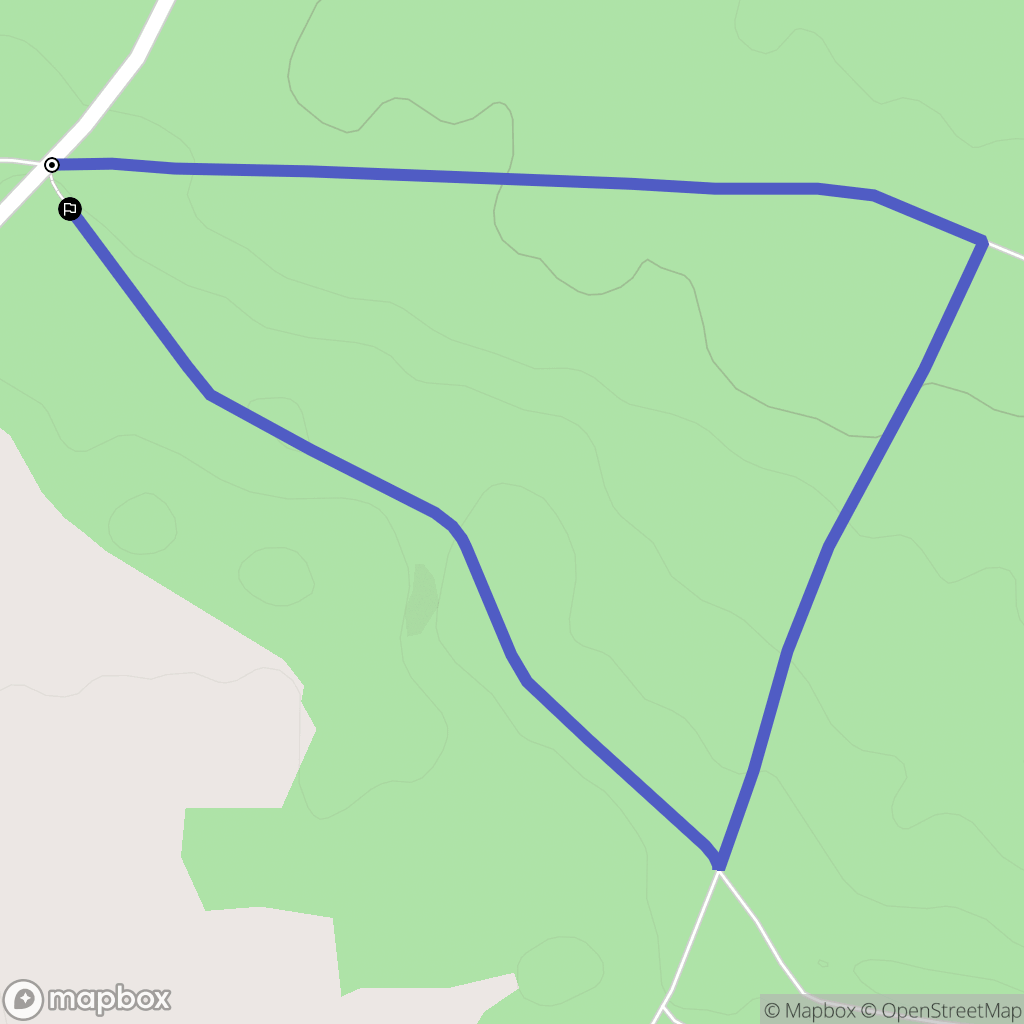 Val de Briey : carte du parcours de randonnée - France
