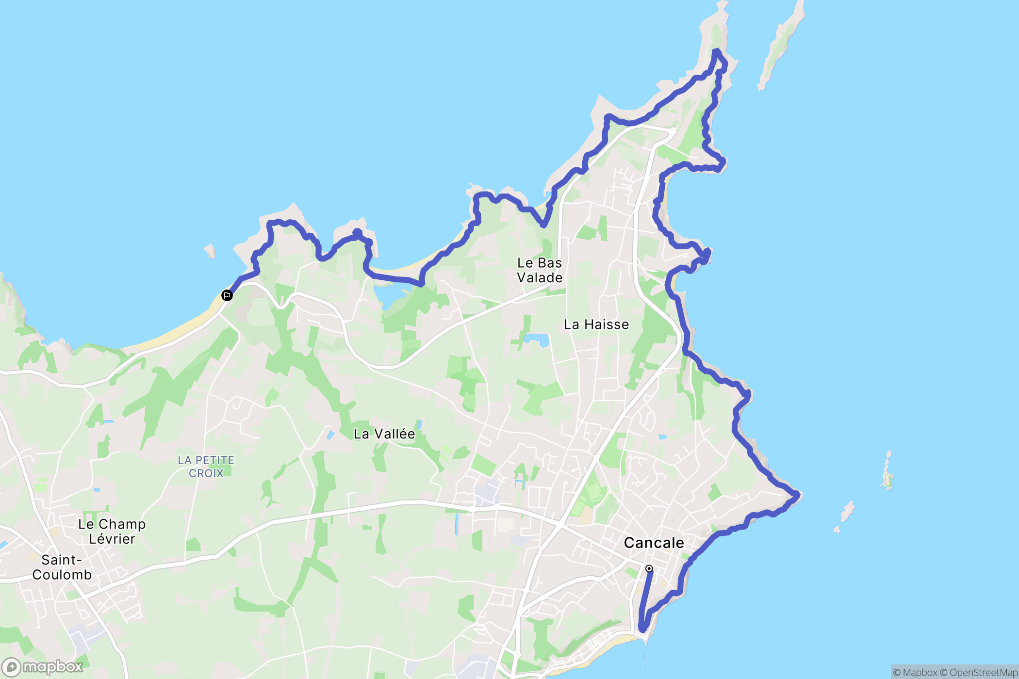 Cancale: routekaart voor buitenactiviteiten - France