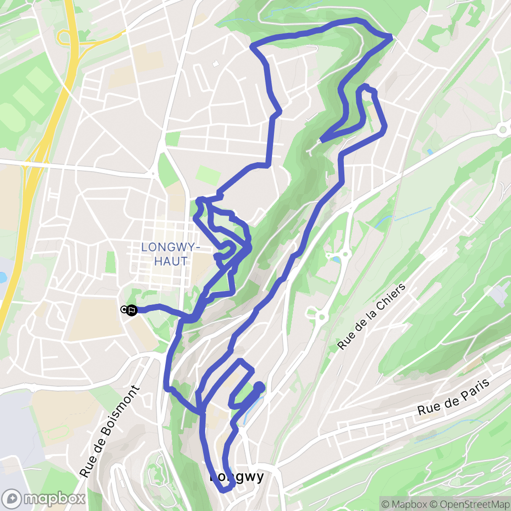 Longwy: routekaart voor buitenactiviteiten - France