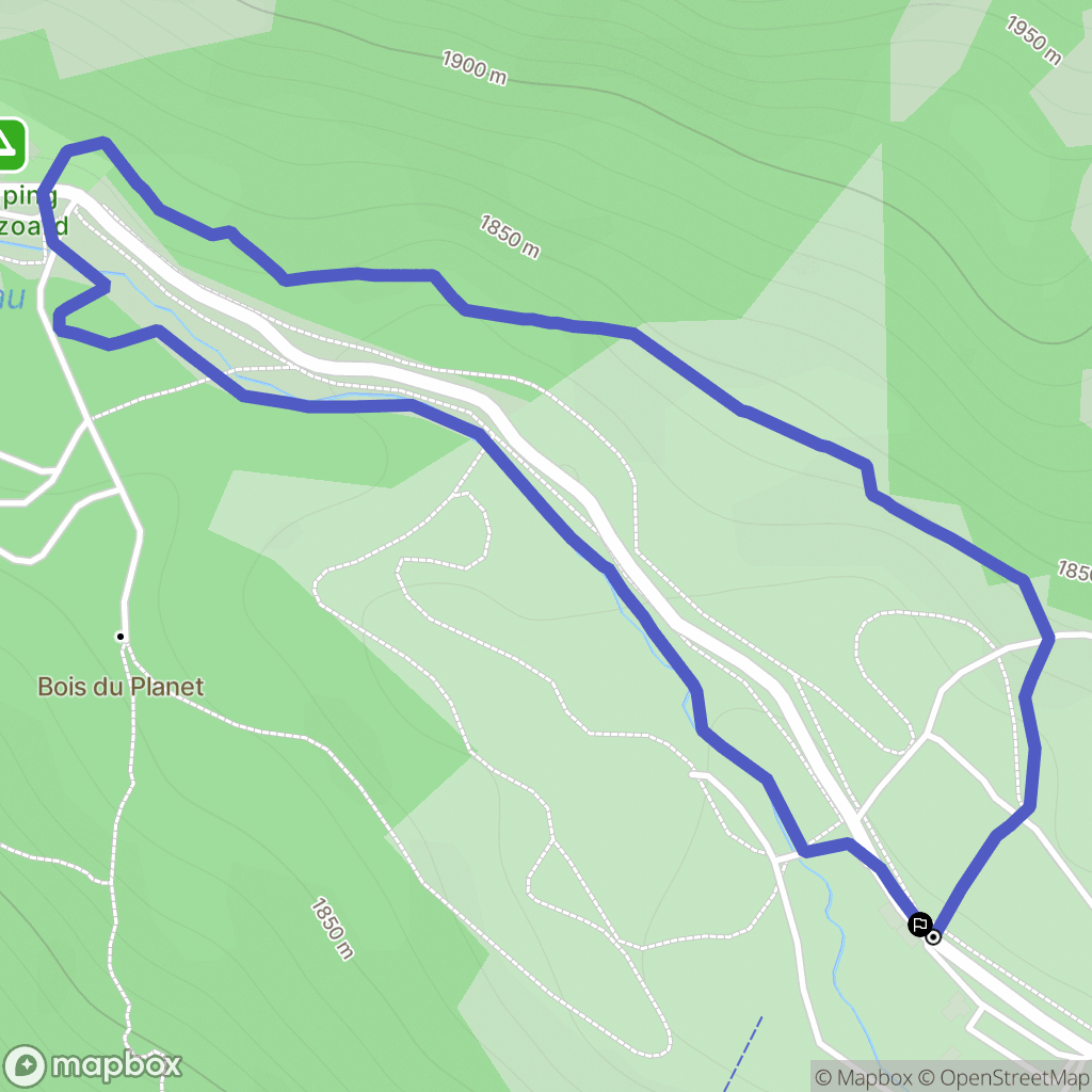 Arvieux: routekaart voor buitenactiviteiten - France