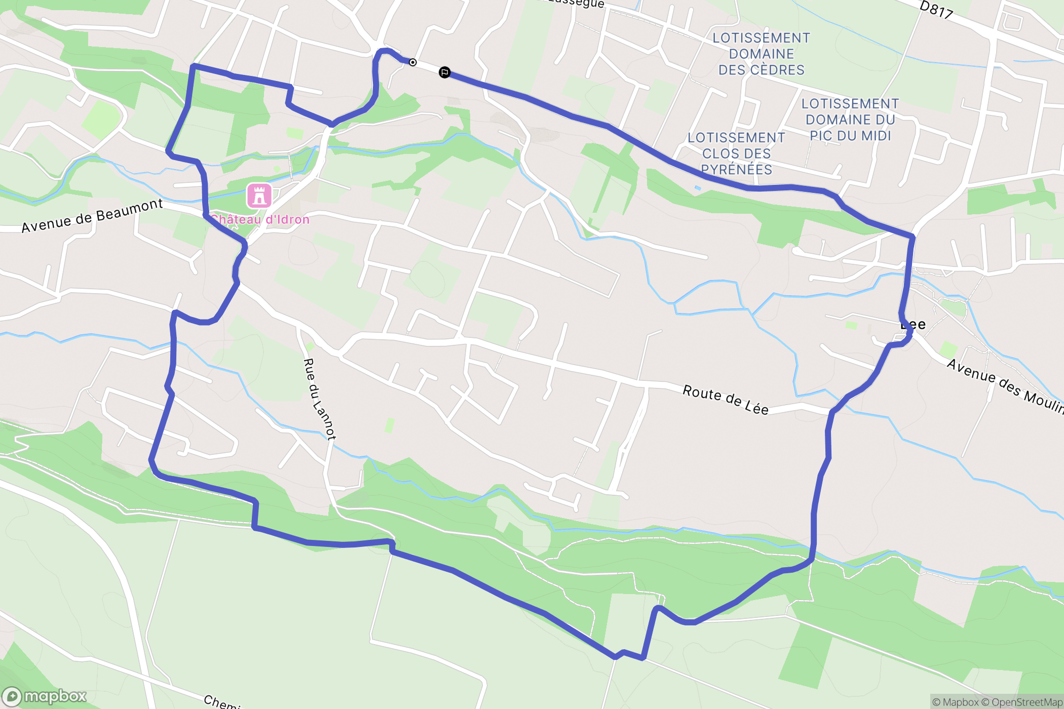 Idron: routekaart voor buitenactiviteiten - France