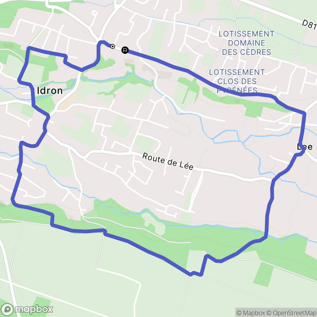 Idron: routekaart voor buitenactiviteiten - France