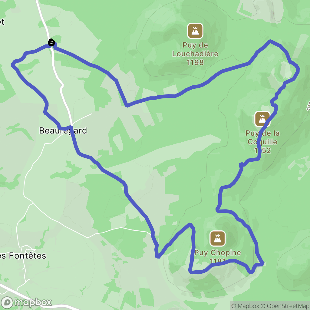 Saint-Ours: routekaart voor buitenactiviteiten - France