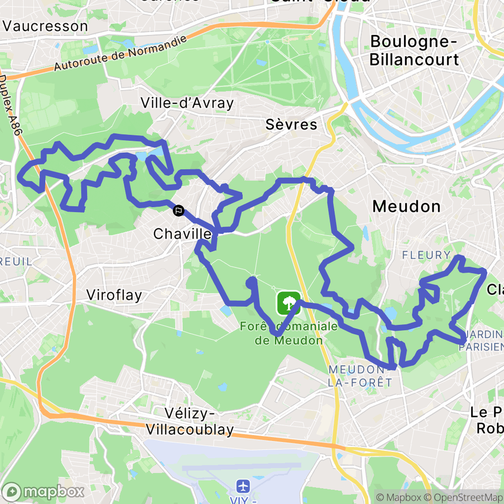 Chaville: routekaart voor buitenactiviteiten - France