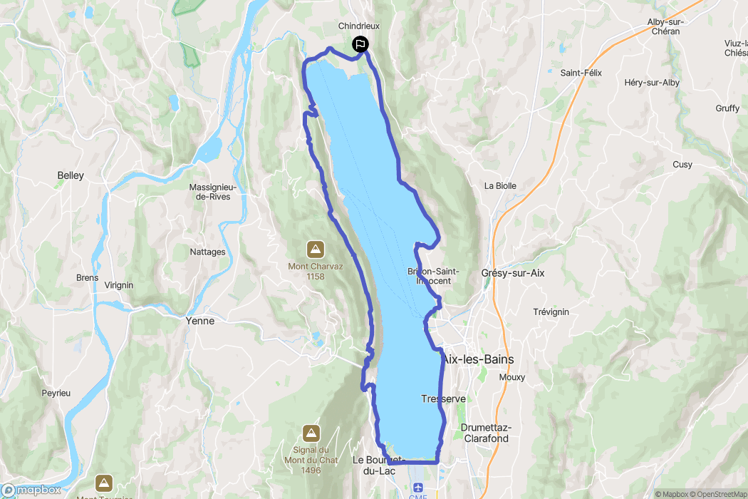 Chindrieux: routekaart voor buitenactiviteiten - France