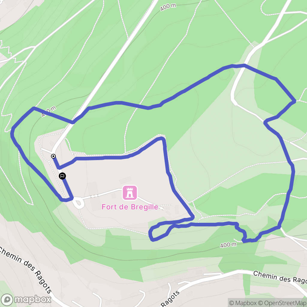 Besançon: routekaart voor buitenactiviteiten - France