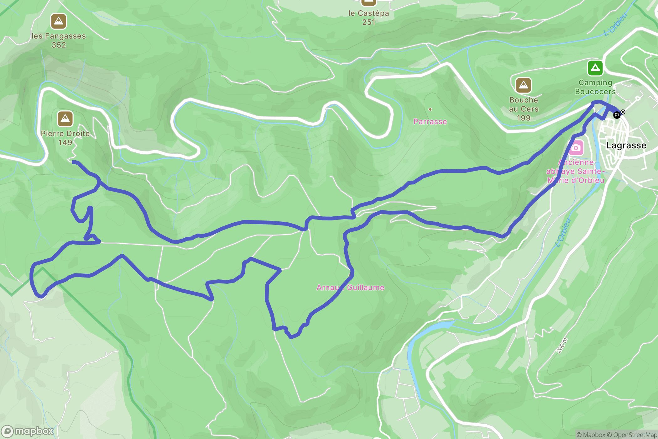 Lagrasse: routekaart voor buitenactiviteiten - France