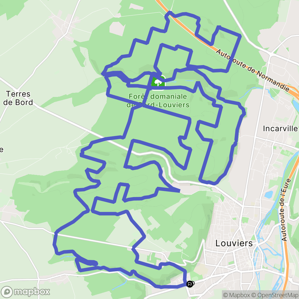 Louviers: routekaart voor buitenactiviteiten - France