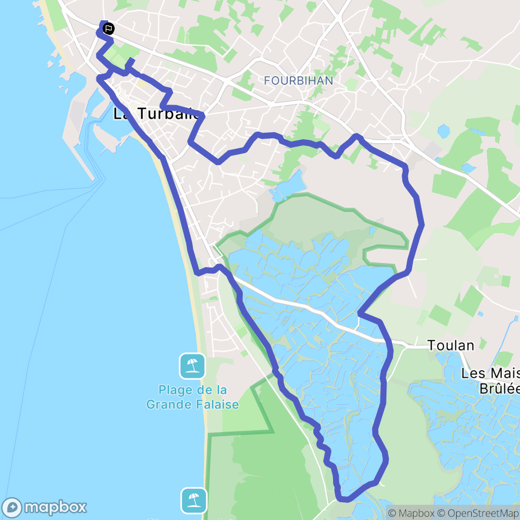 La turballe: routekaart voor buitenactiviteiten - France