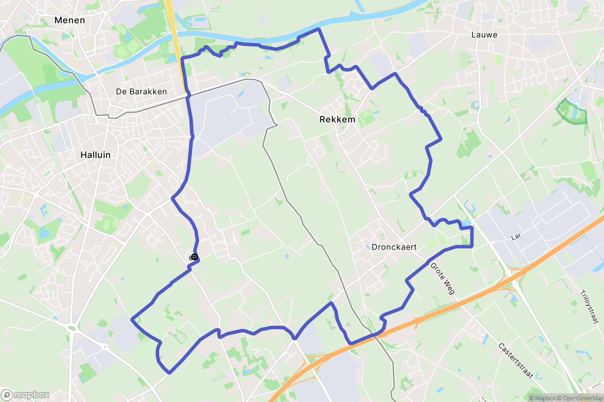 Halluin: routekaart voor buitenactiviteiten - France