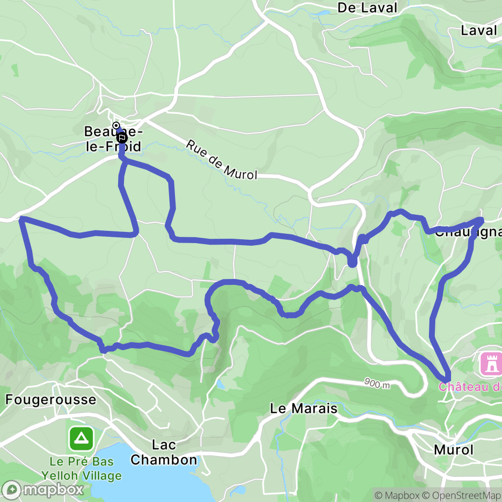 Murol: routekaart voor buitenactiviteiten - France
