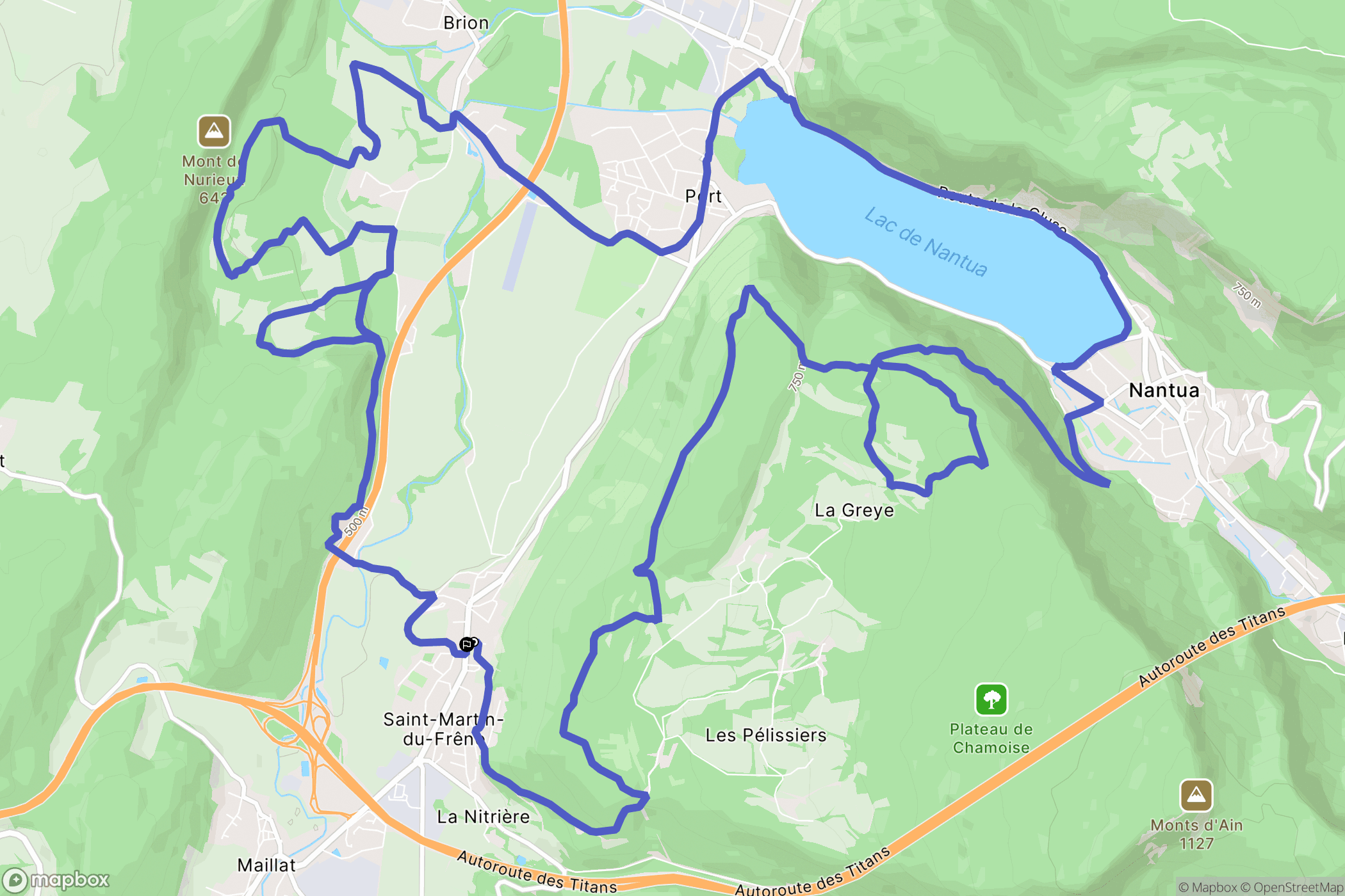Saint-Martin-du-Fresne: routekaart voor buitenactiviteiten - France