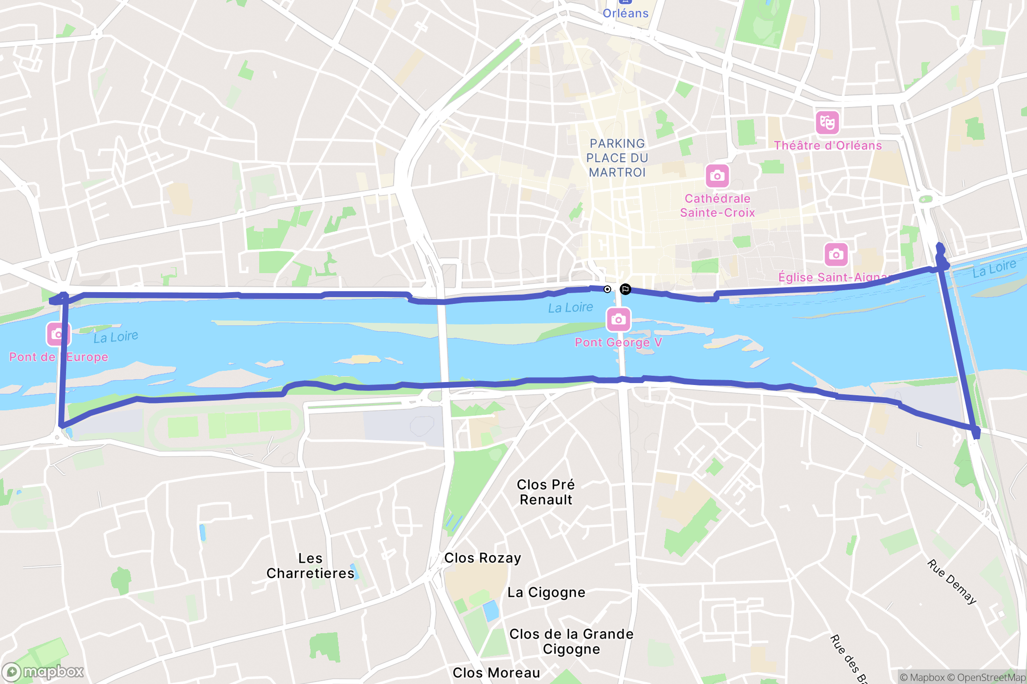Orléans: routekaart voor buitenactiviteiten - France