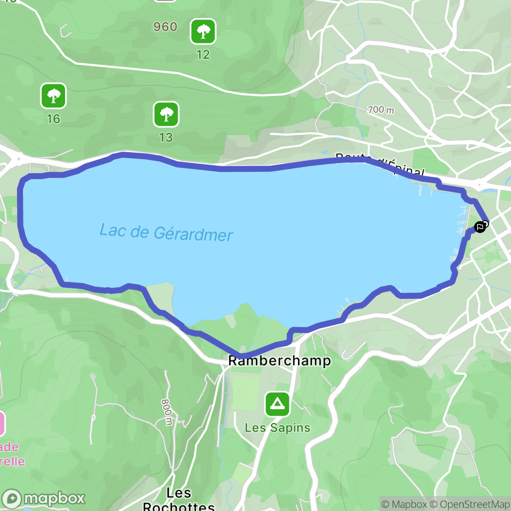 Gérardmer: routekaart voor buitenactiviteiten - France