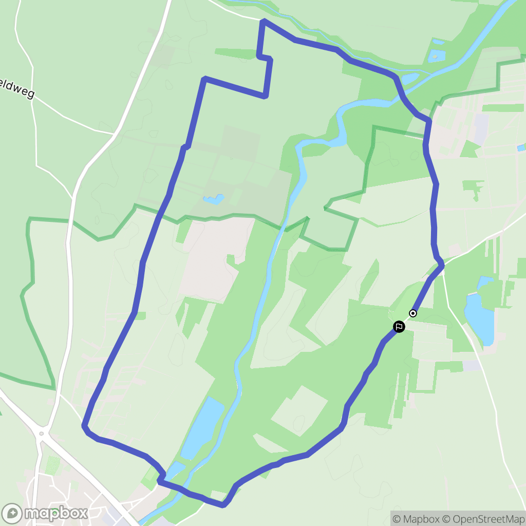 Colmar : carte du parcours de randonnée - France