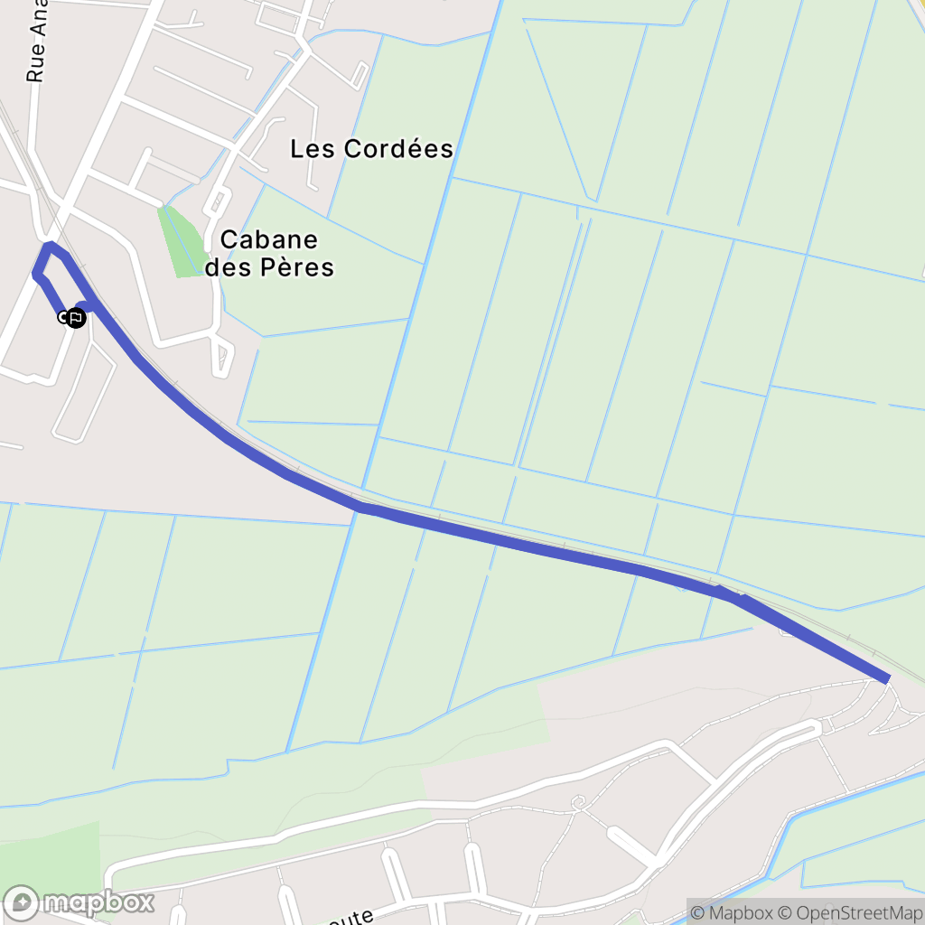 Châtelaillon-Plage : carte du parcours de randonnée - France