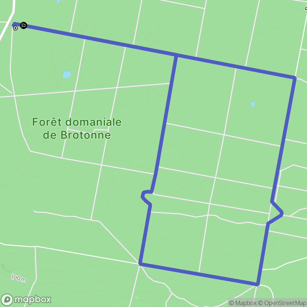 Arelaune-en-Seine : carte du parcours de randonnée - France