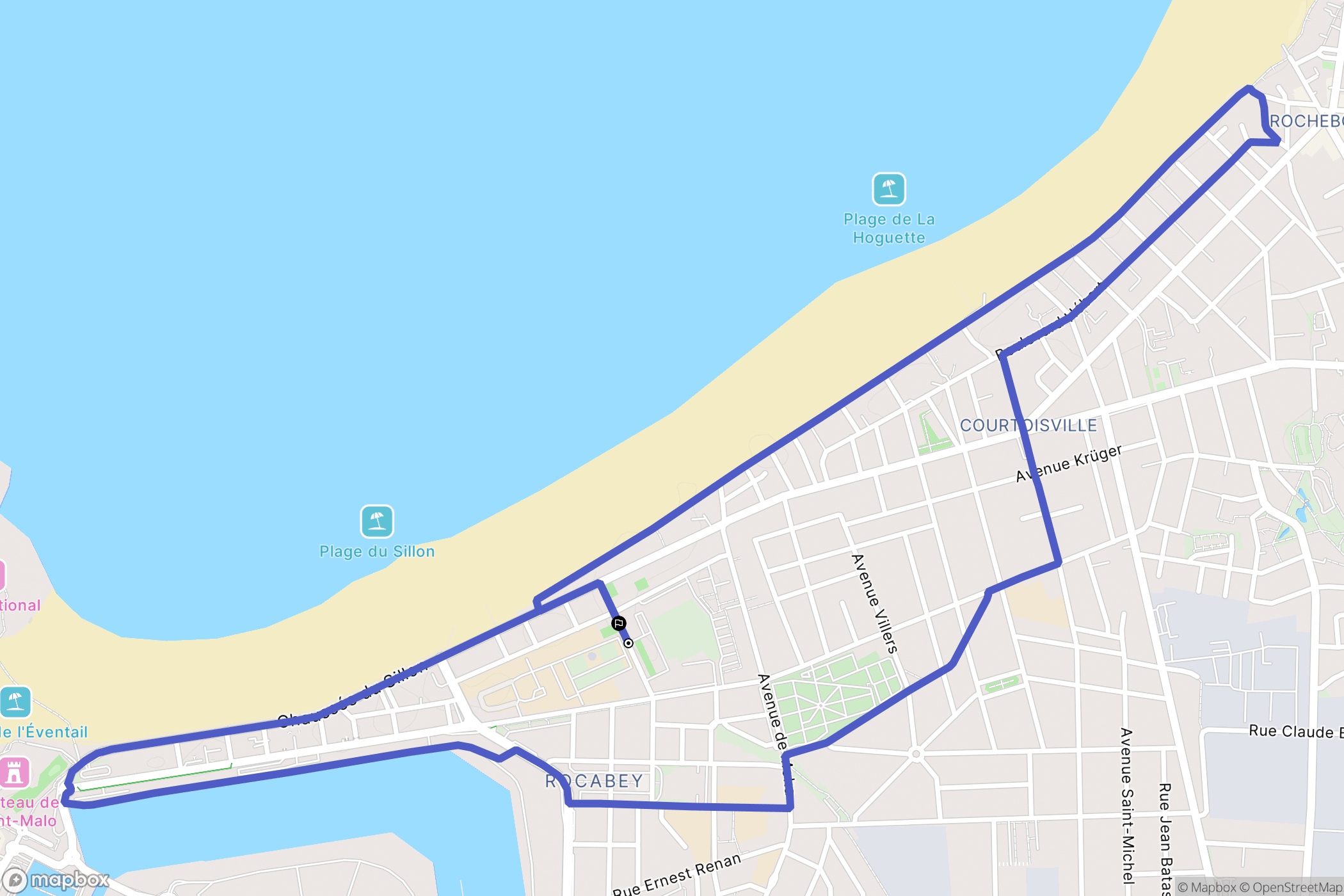 Saint-Malo: routekaart voor buitenactiviteiten - France