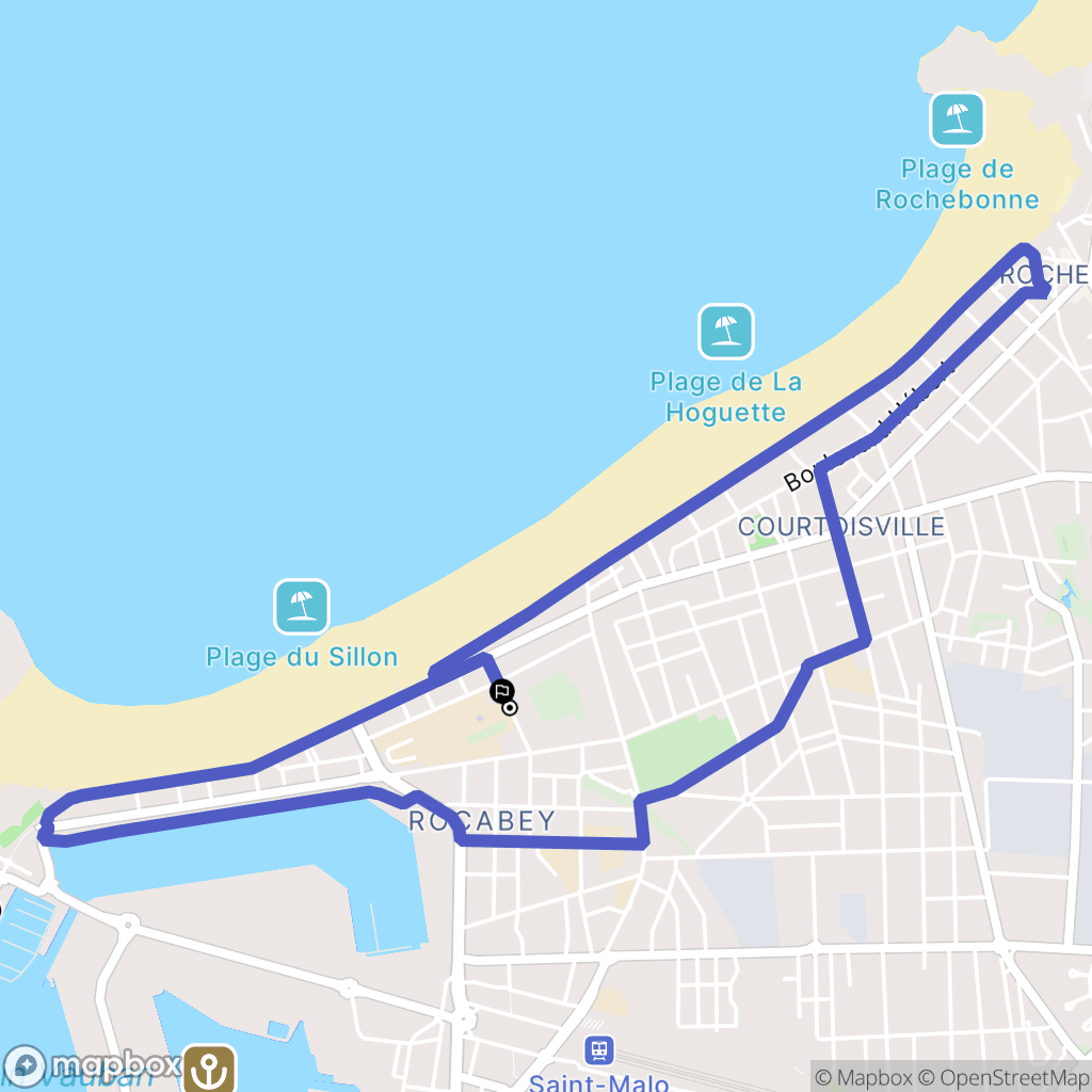 Saint-Malo: routekaart voor buitenactiviteiten - France