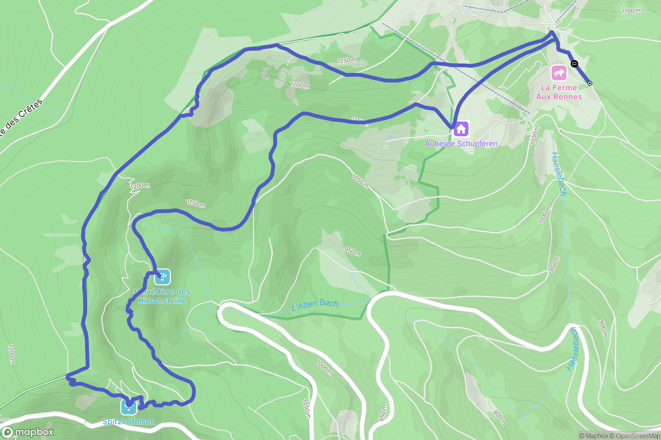 Stosswihr: routekaart voor buitenactiviteiten - France