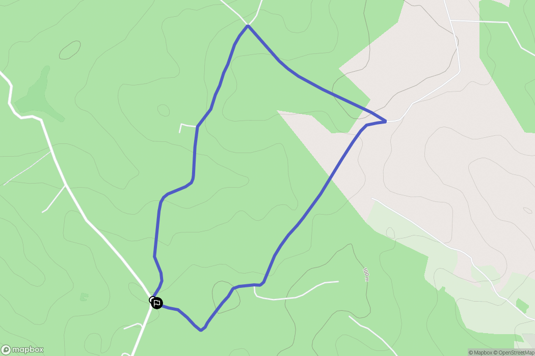 Saint-Pierre-d'Eyraud : carte du parcours de randonnée - France