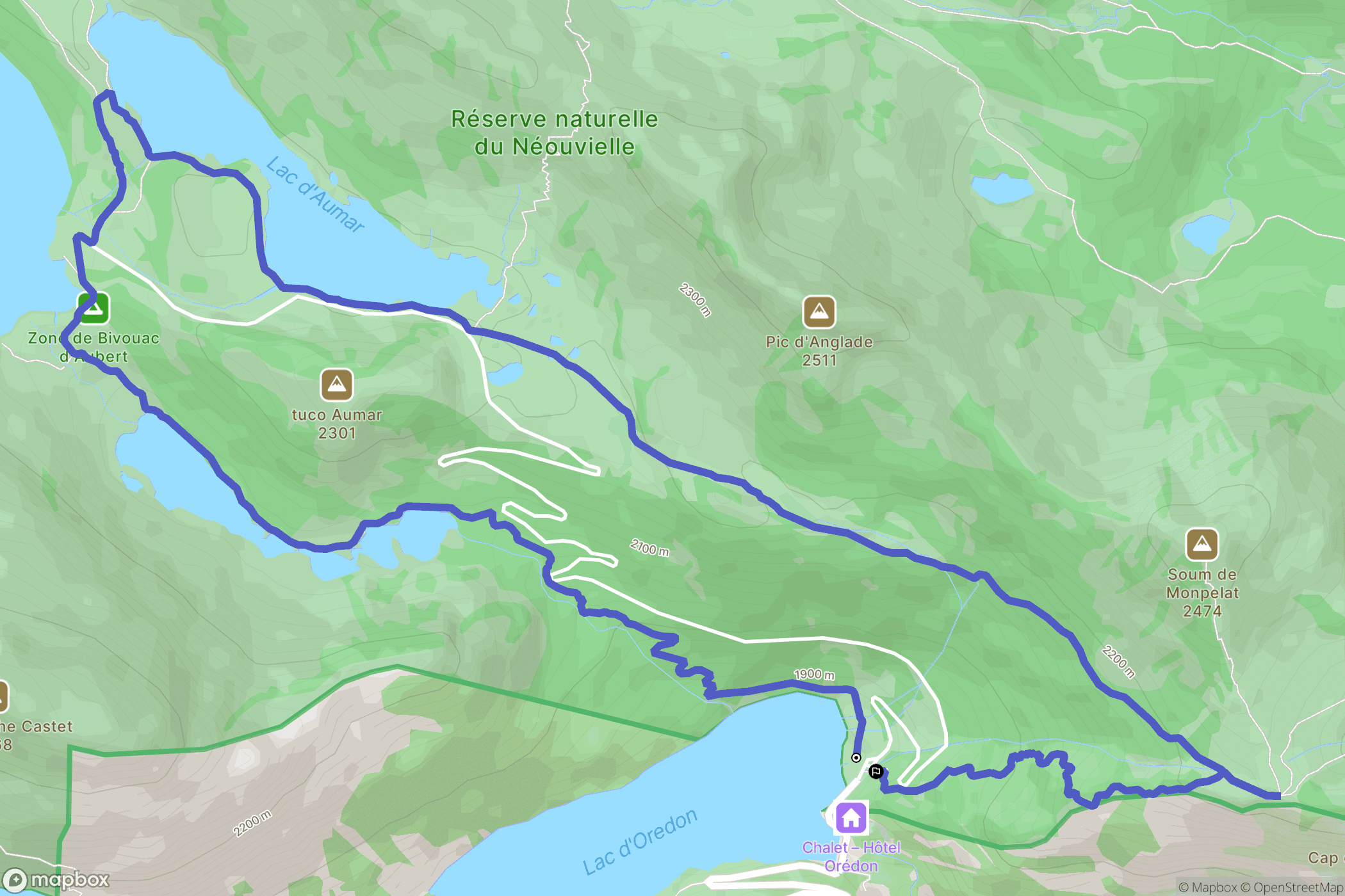 Saint-Lary-Soulan: routekaart voor buitenactiviteiten - France