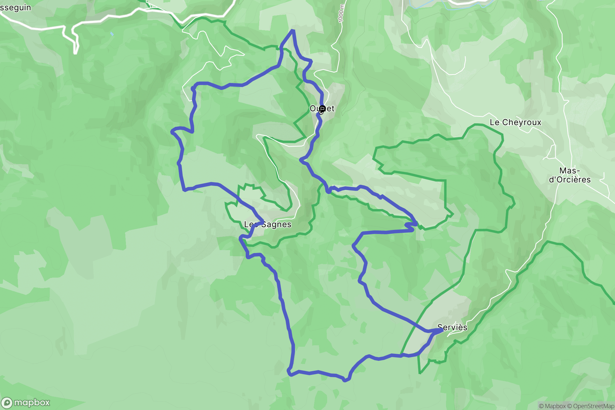 Mont Lozère et Goulet: routekaart voor buitenactiviteiten - France