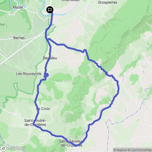 Chandolas: routekaart voor buitenactiviteiten - France
