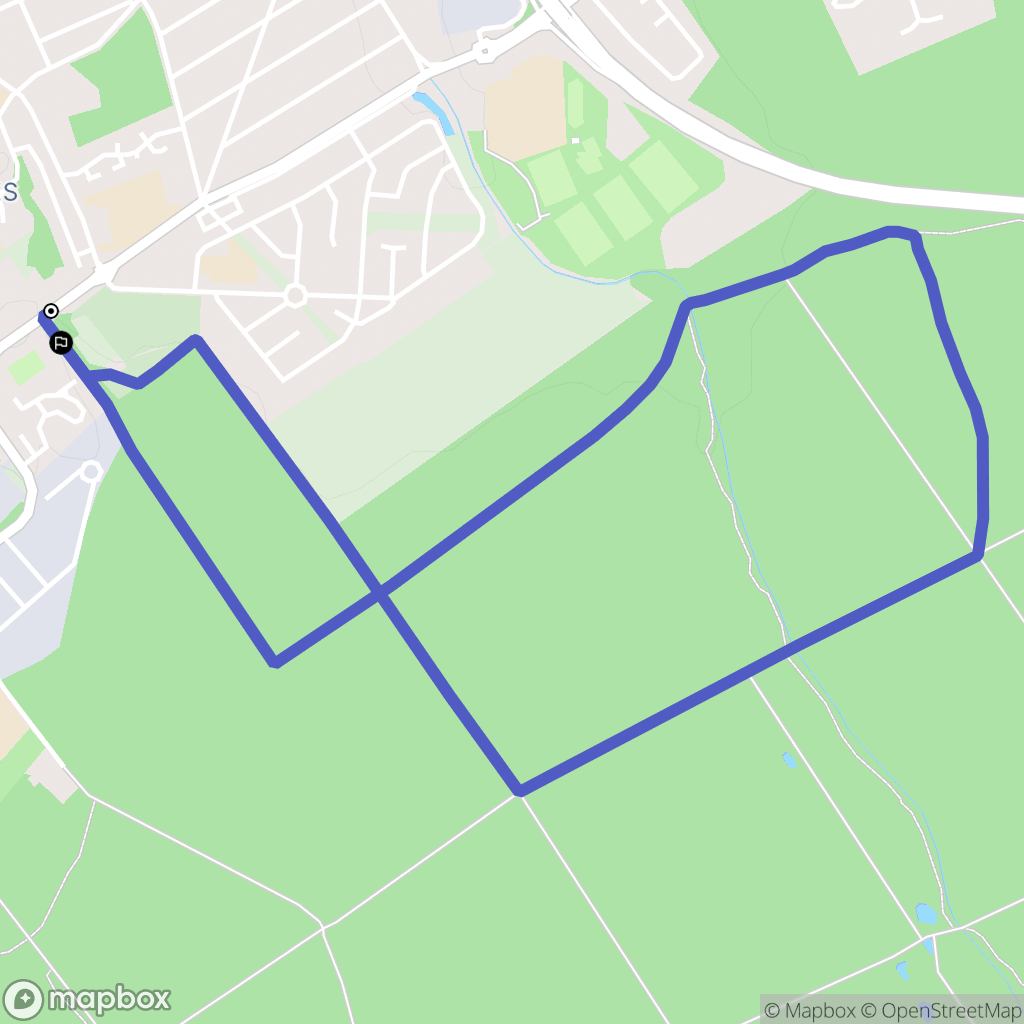 Draveil : carte du parcours de randonnée - France