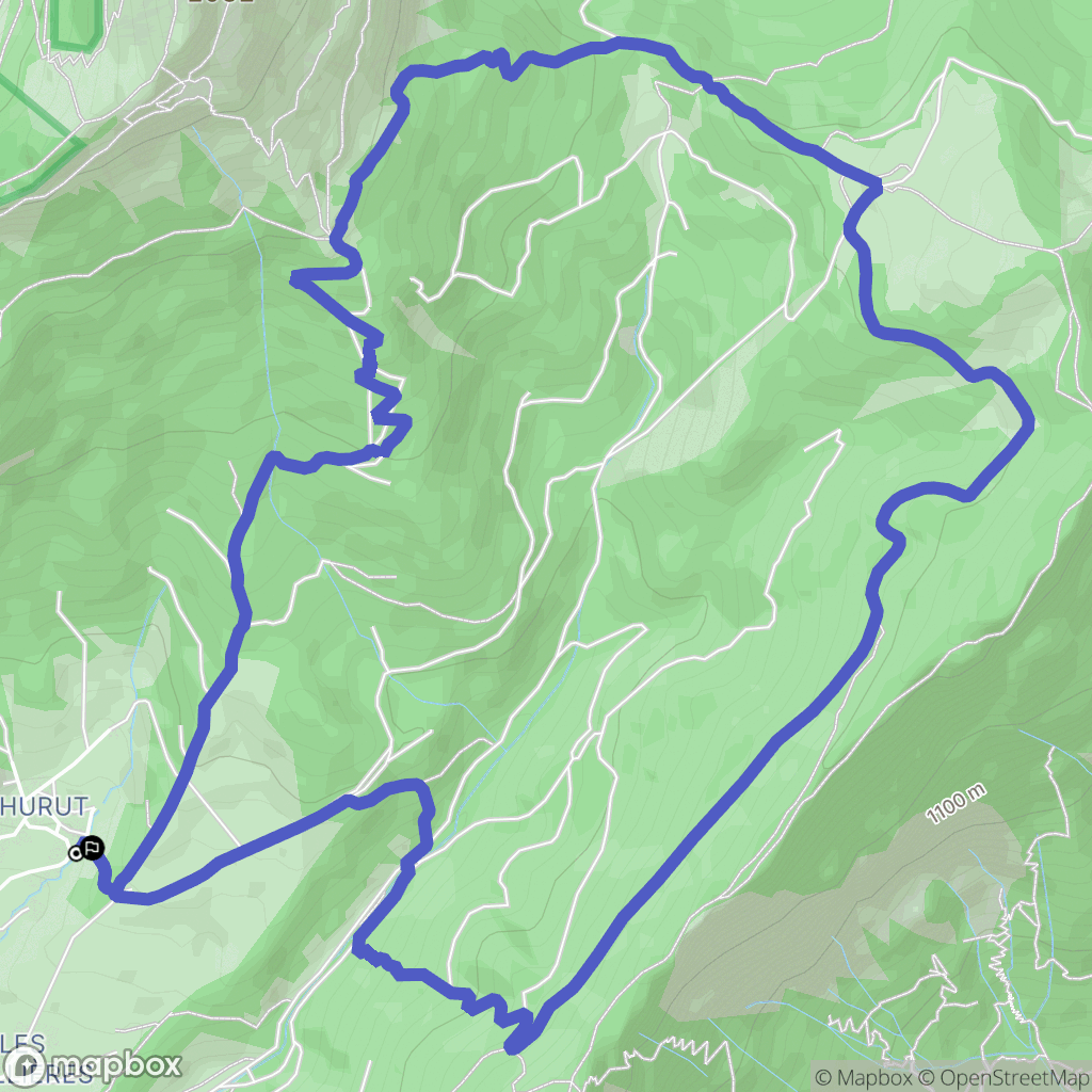 Le Sappey-en-Chartreuse: routekaart voor buitenactiviteiten - France