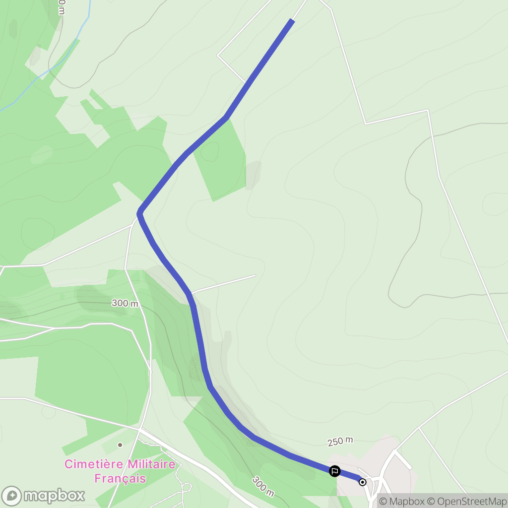 Noyers-Pont-Maugis : carte du parcours de randonnée - France