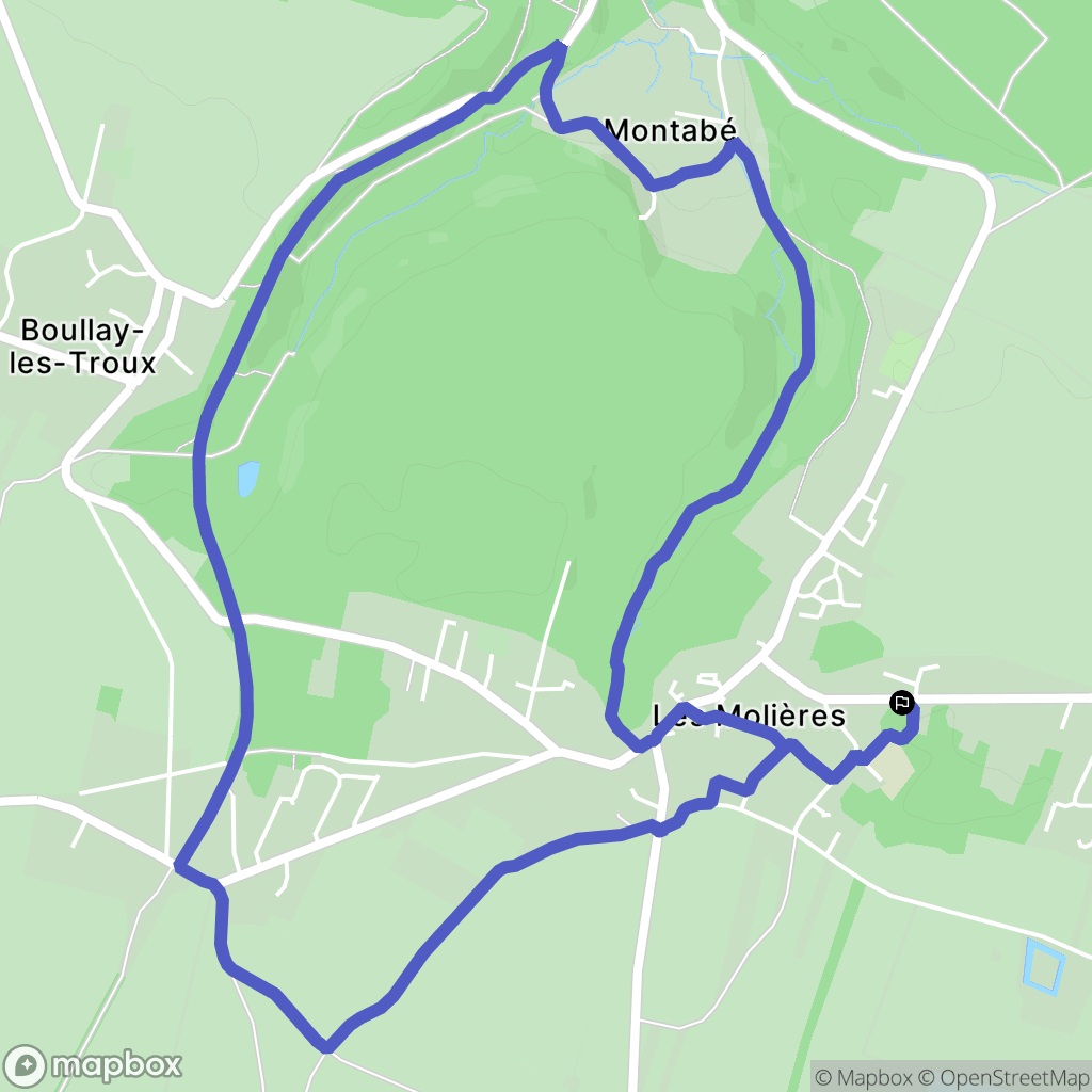 Les Molières: routekaart voor buitenactiviteiten - France