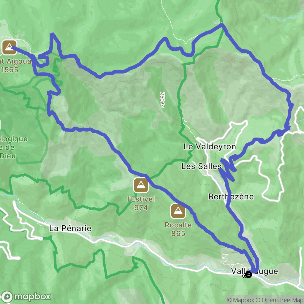 Val-d'Aigoual: routekaart voor buitenactiviteiten - France