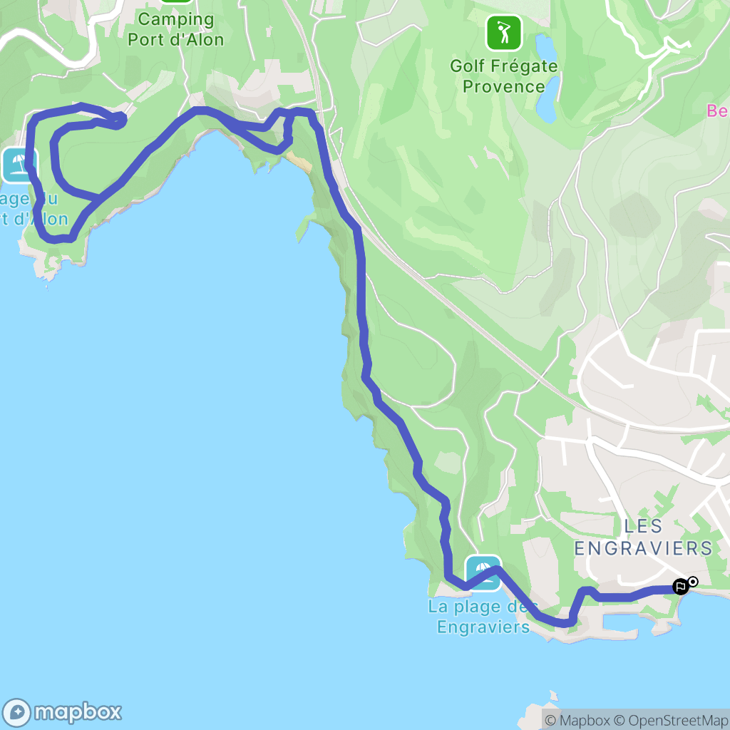 Bandol: routekaart voor buitenactiviteiten - France