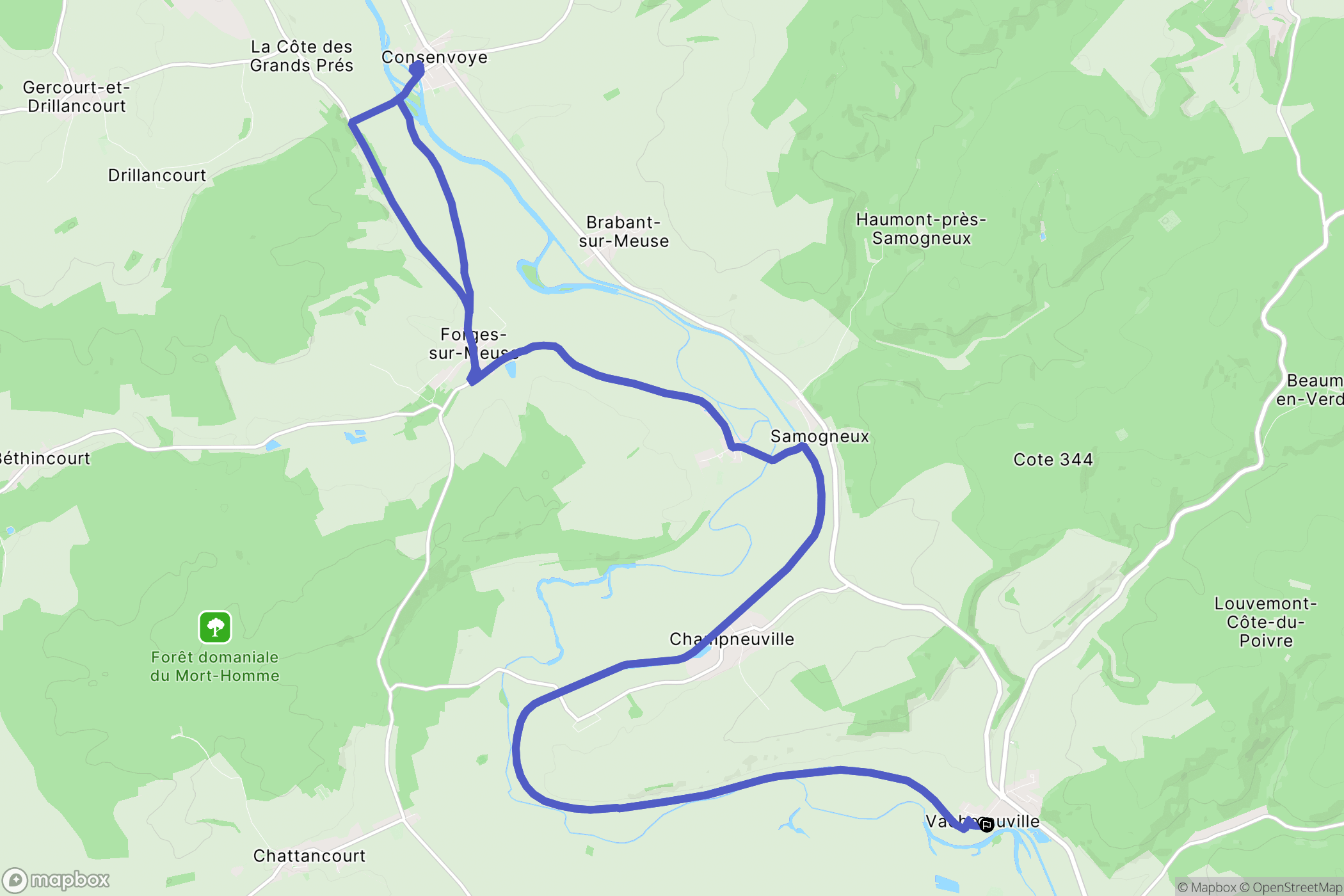 Vacherauville: routekaart voor buitenactiviteiten - France