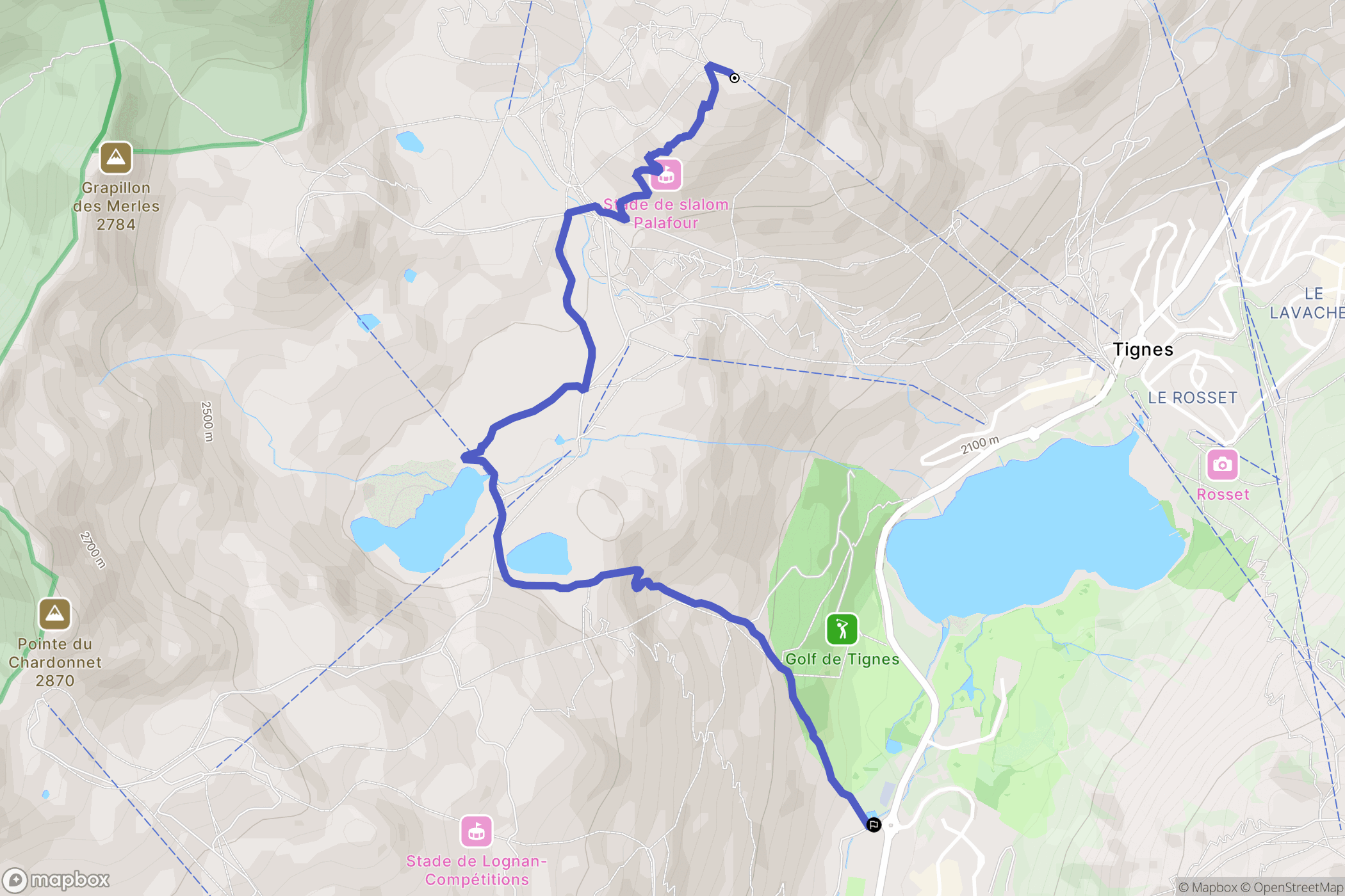Tignes: routekaart voor buitenactiviteiten - France