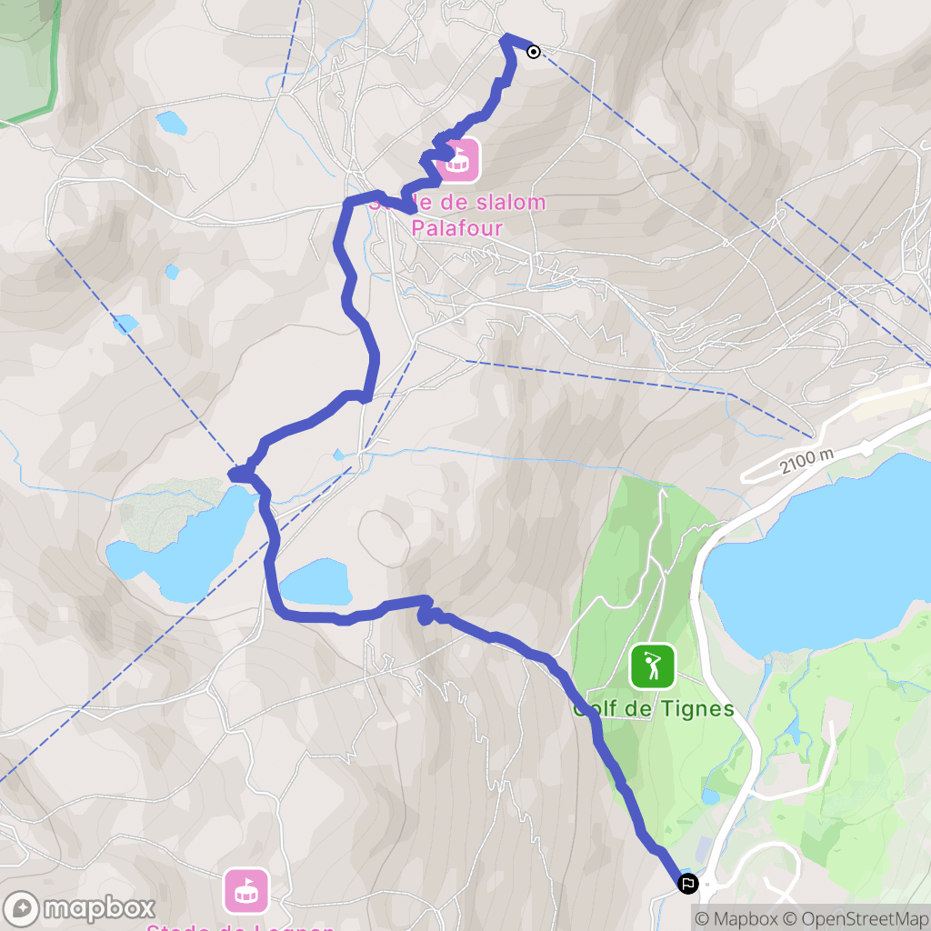 Tignes: routekaart voor buitenactiviteiten - France