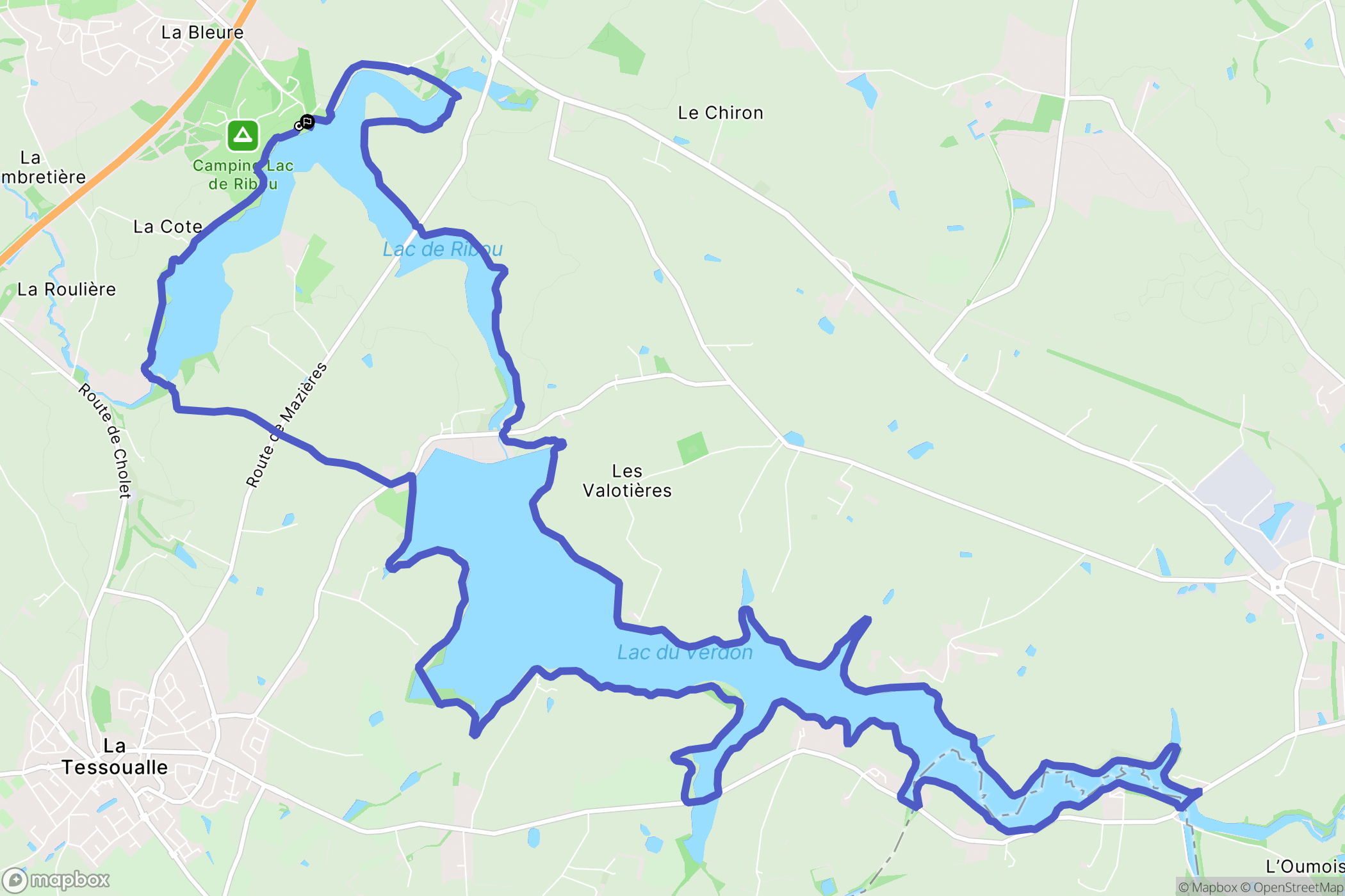 Cholet: routekaart voor buitenactiviteiten - France