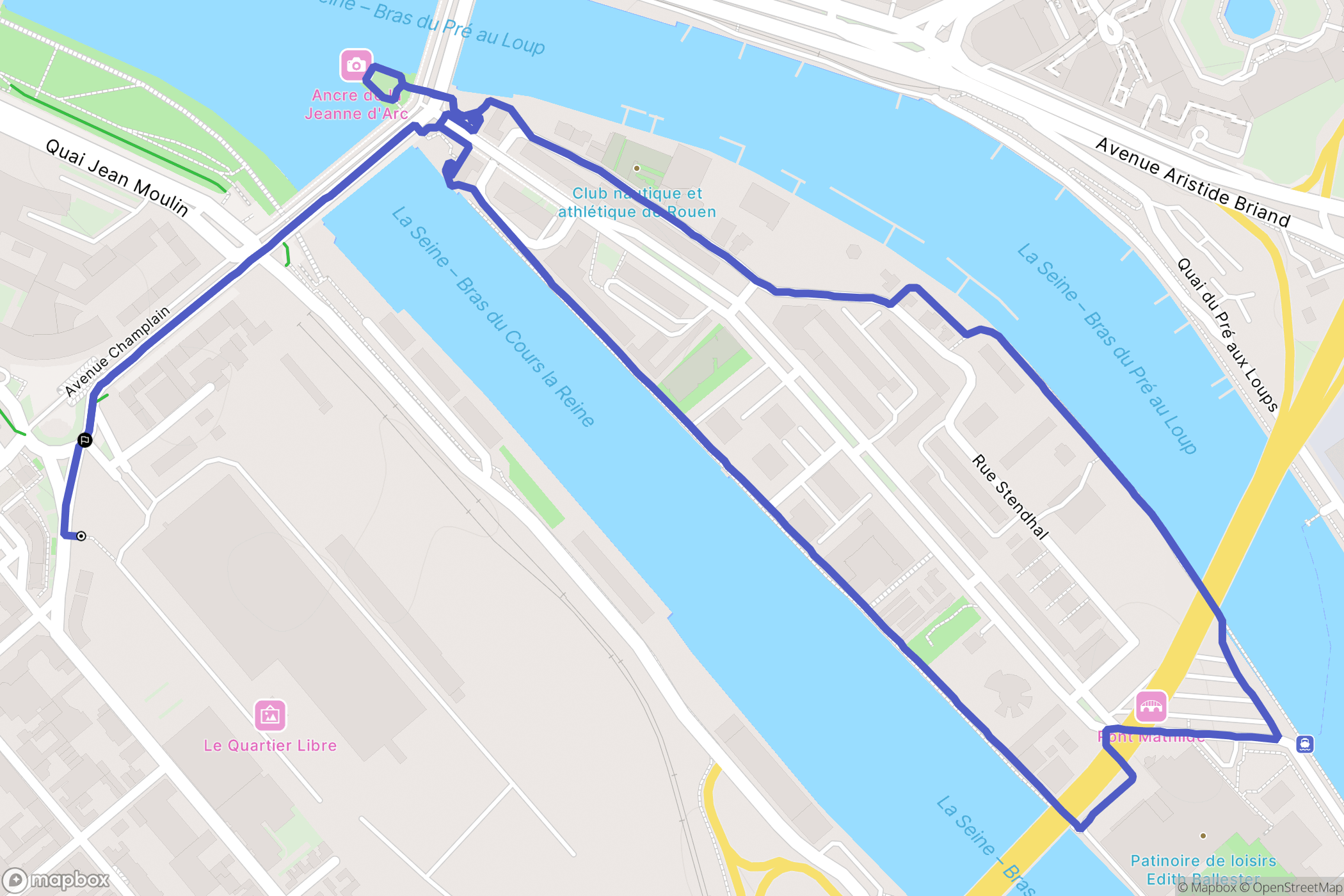 Rouen: routekaart voor buitenactiviteiten - France