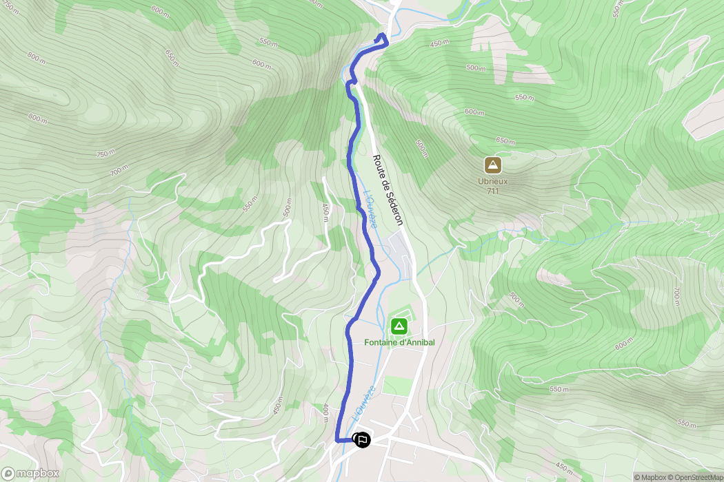 Buis-les-Baronnies: routekaart voor buitenactiviteiten - France