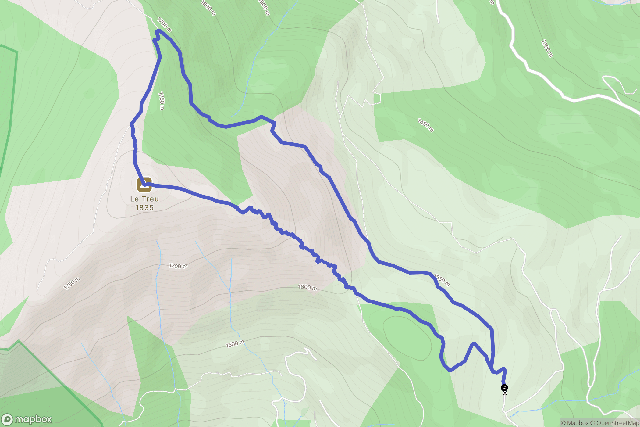 Saint-Nicolas-la-Chapelle: routekaart voor buitenactiviteiten - France