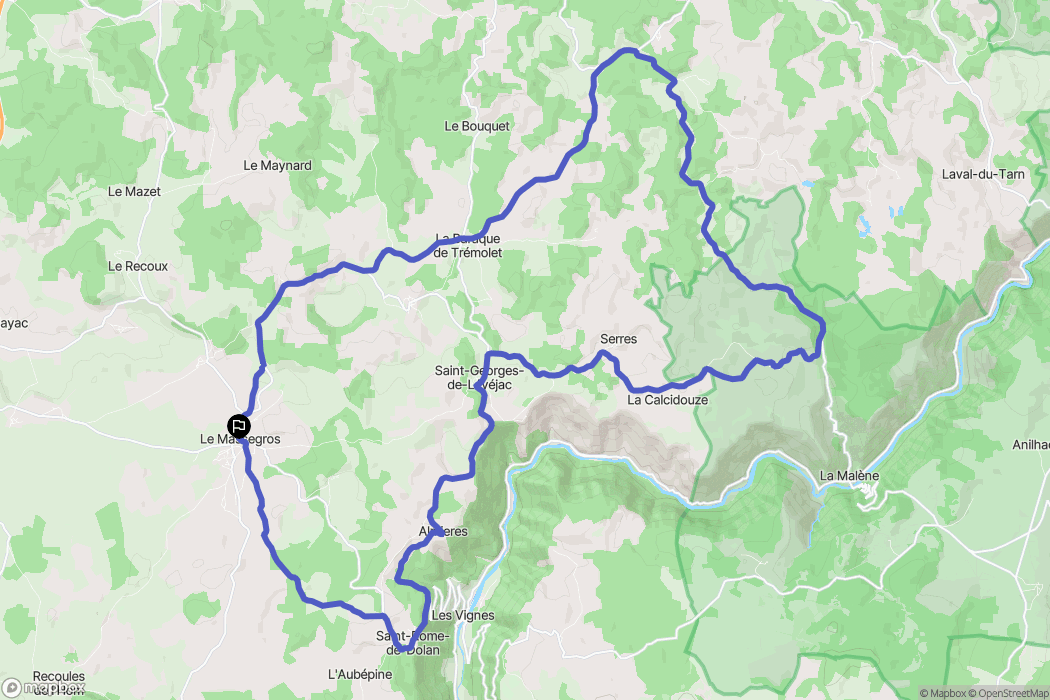 Massegros Causses Gorges: routekaart voor buitenactiviteiten - France