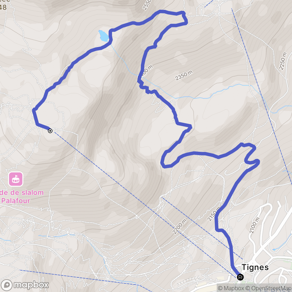 Tignes: routekaart voor buitenactiviteiten - France