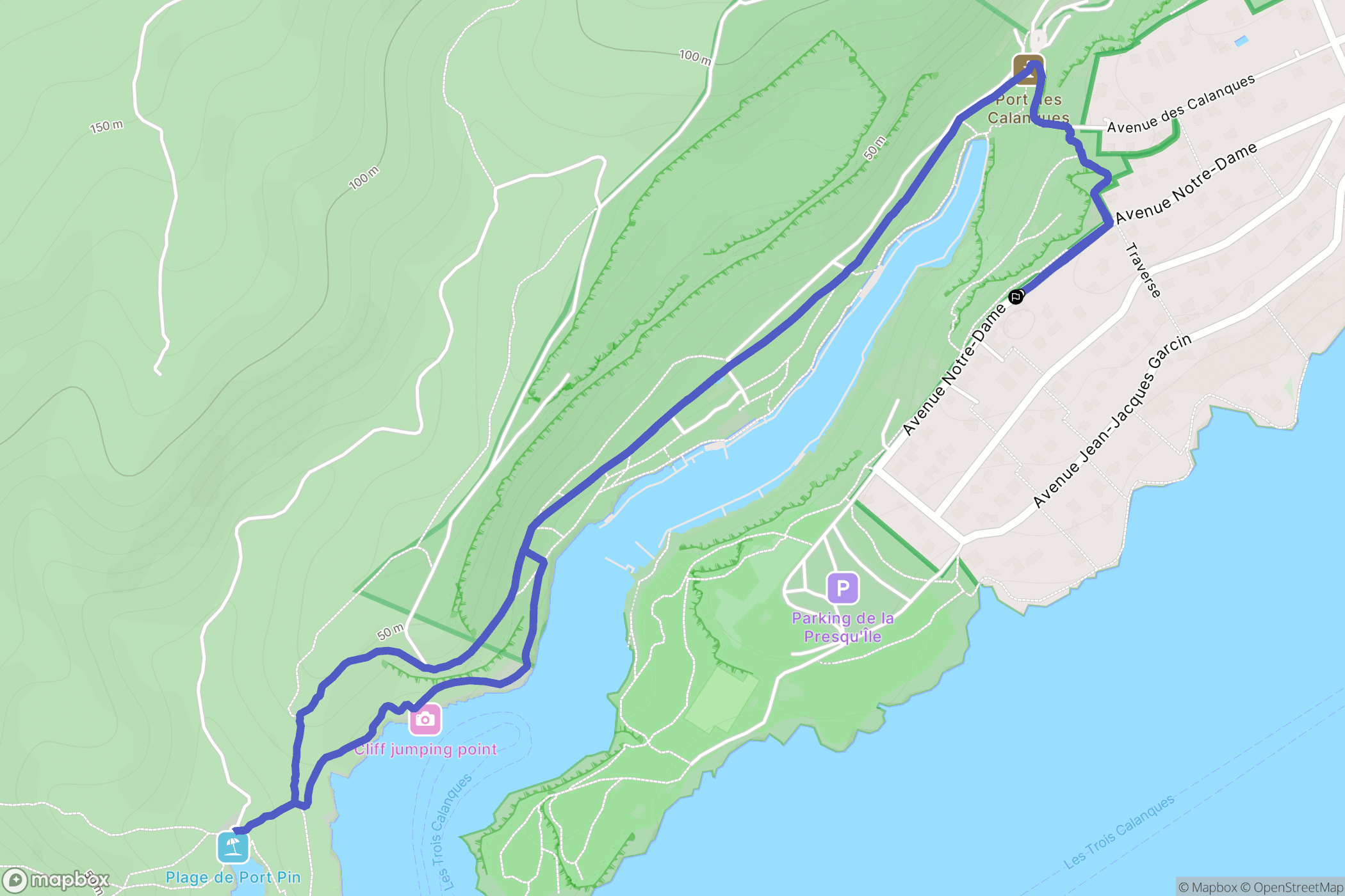 Cassis: routekaart voor buitenactiviteiten - France