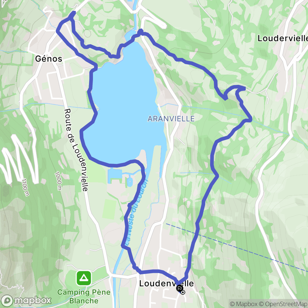 Loudenvielle: routekaart voor buitenactiviteiten - France