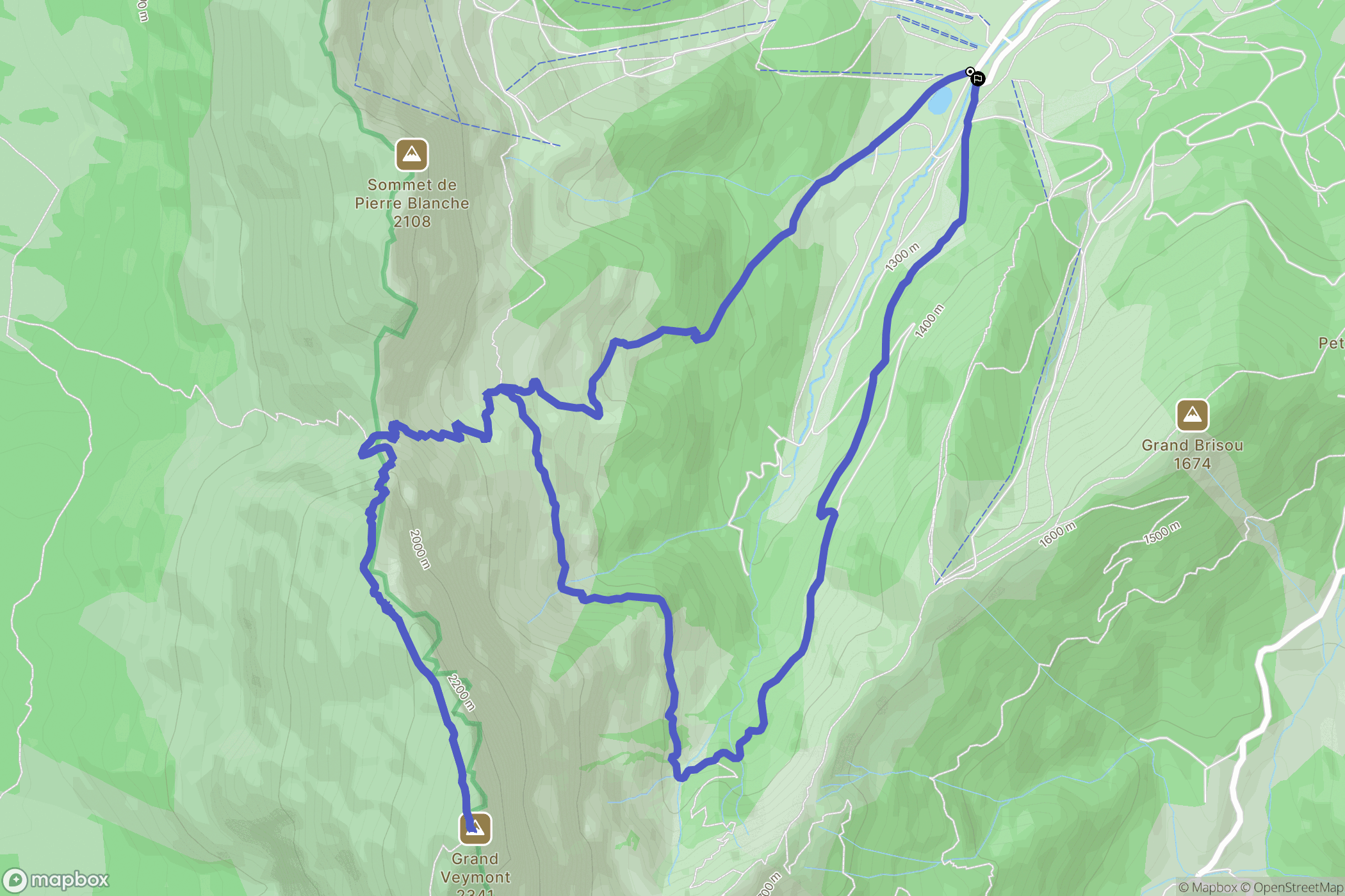 Gresse-en-Vercors: routekaart voor buitenactiviteiten - France