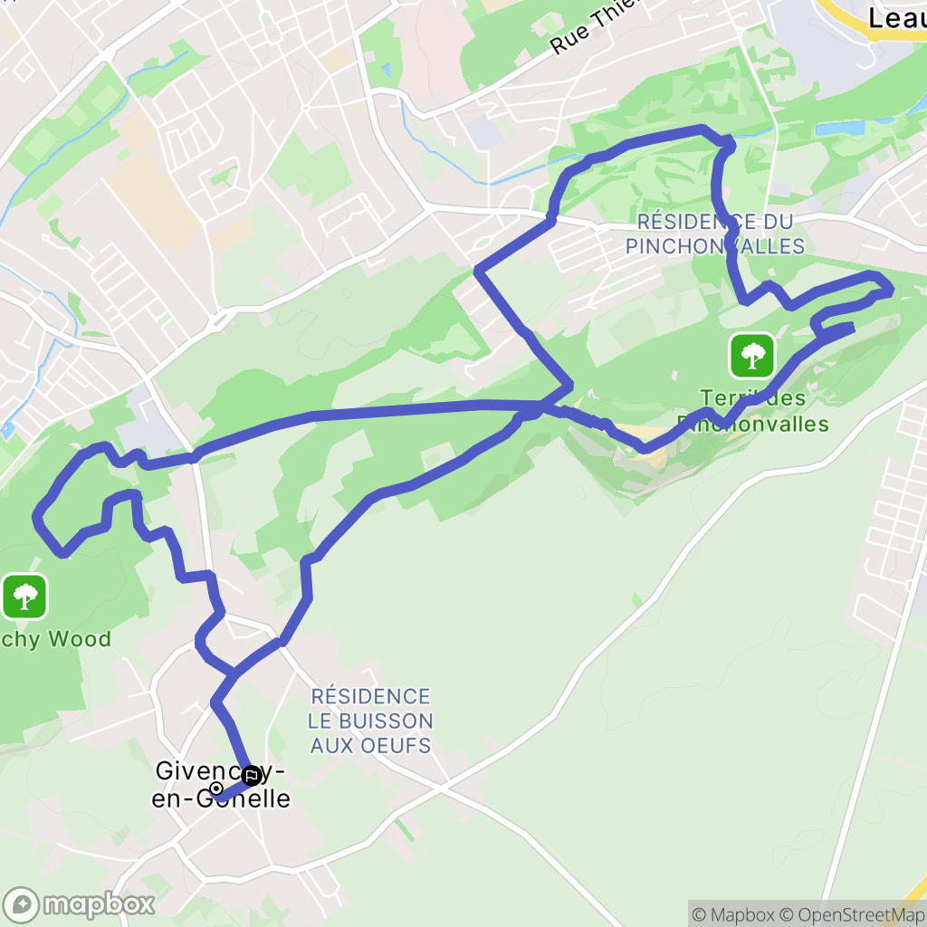 Givenchy-en-Gohelle: routekaart voor buitenactiviteiten - France