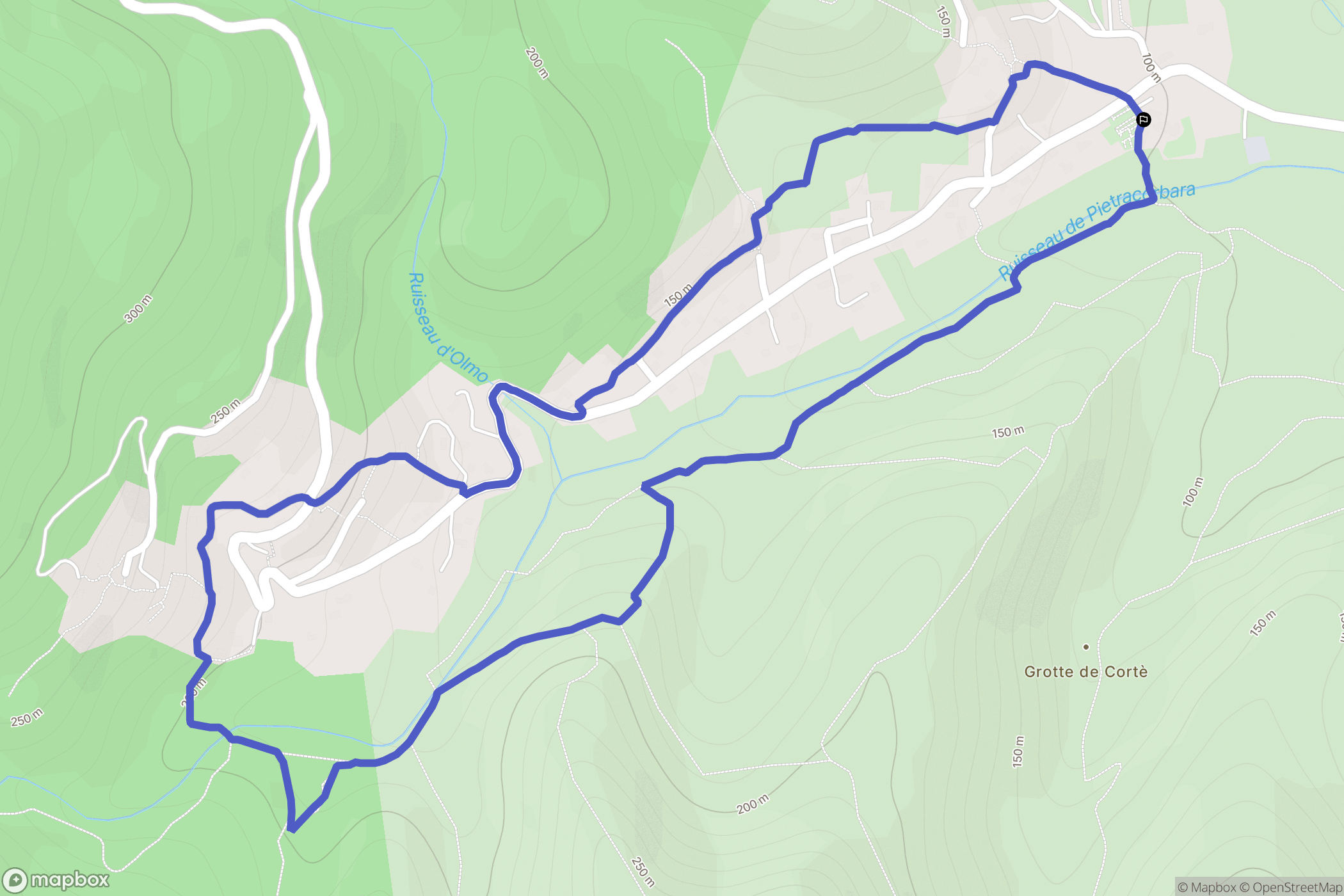 Pietracorbara: routekaart voor buitenactiviteiten - France