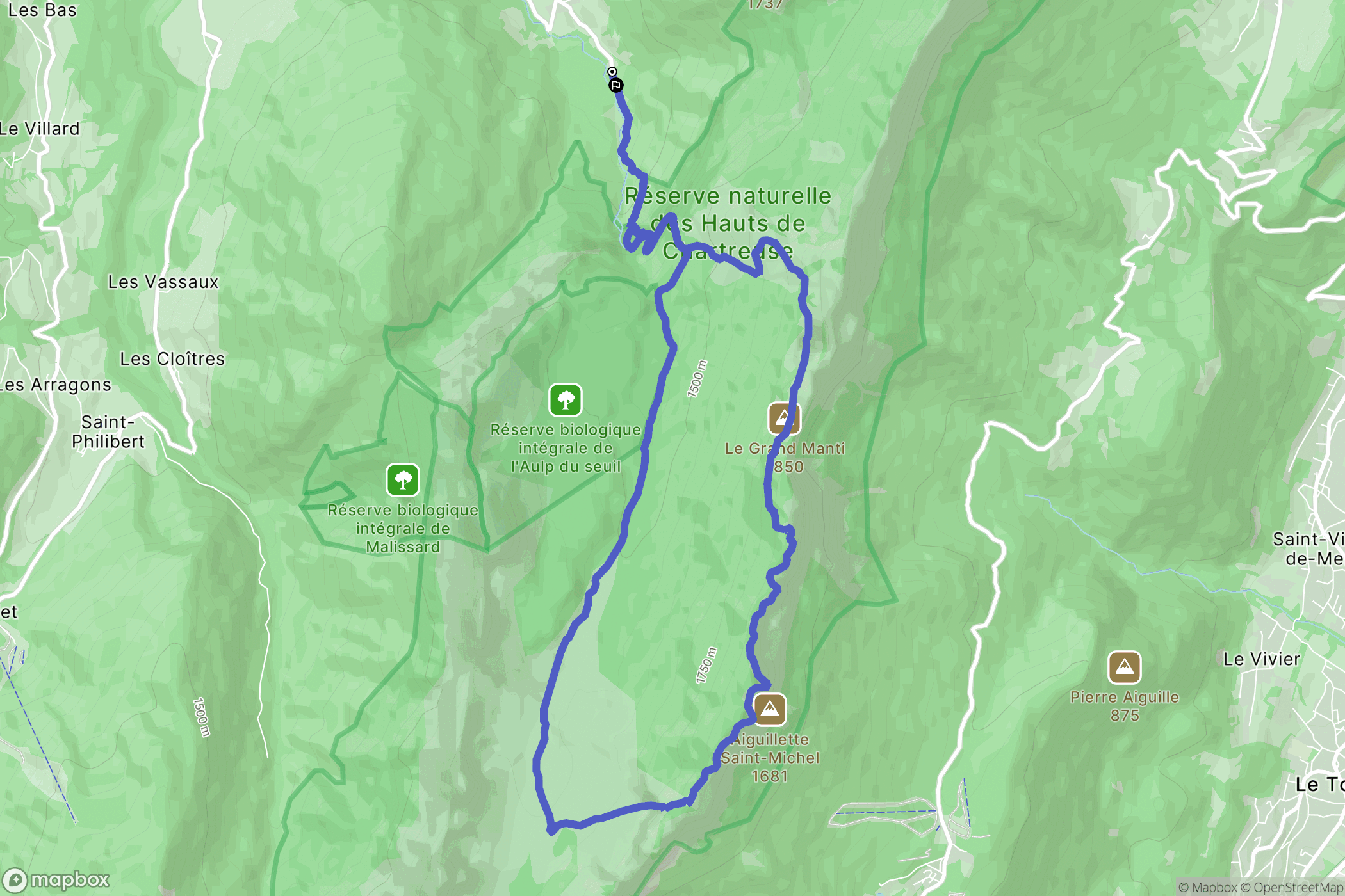 Saint Même d'en haut: routekaart voor buitenactiviteiten - France