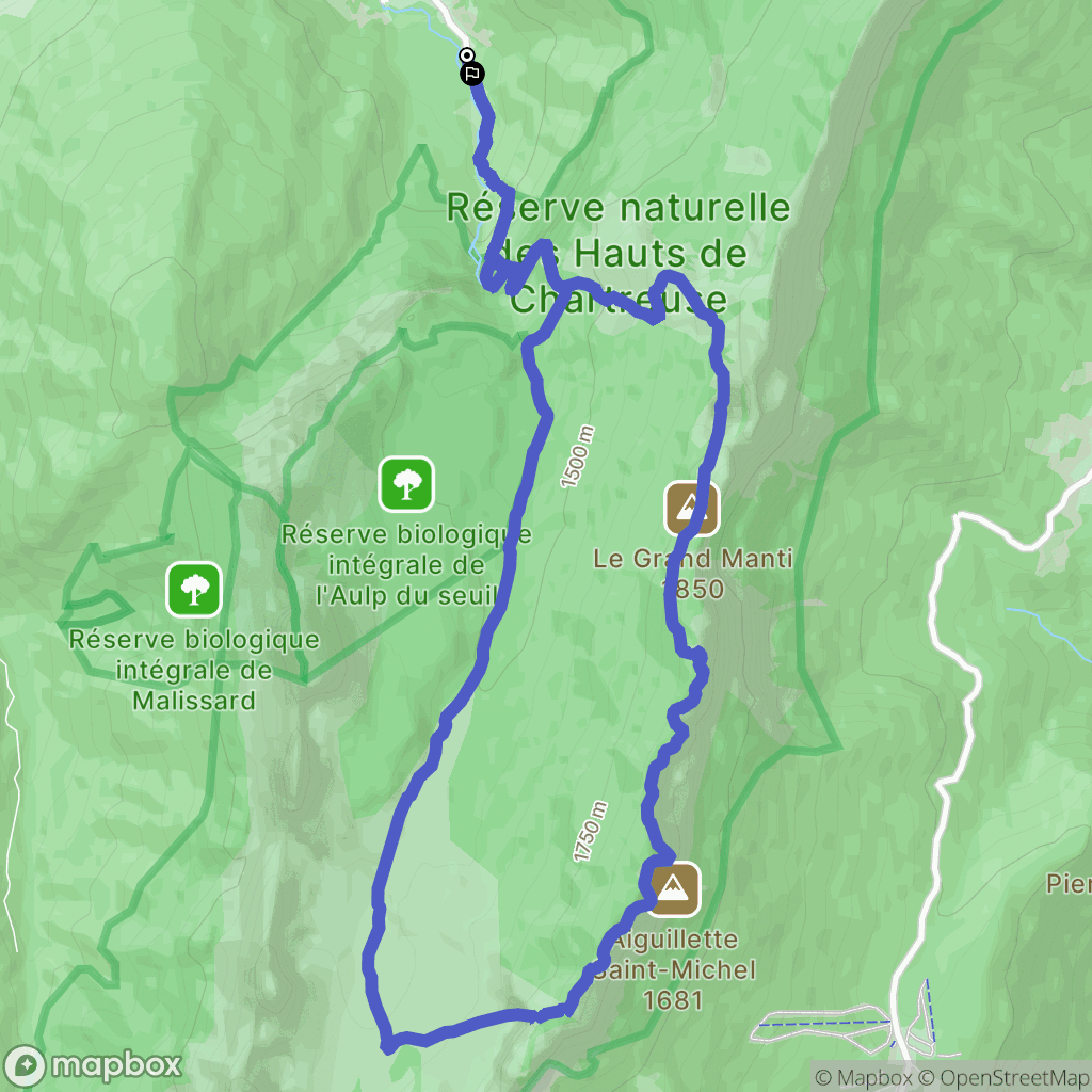 Saint Même d'en haut: routekaart voor buitenactiviteiten - France